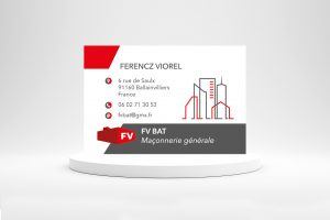 Cartes de visite Fv bat