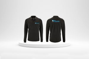 Polo manches longues personnalisé VB Immobilier